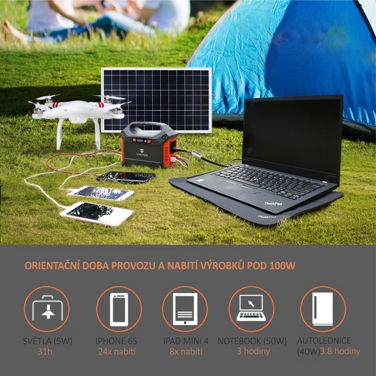 Batériový generátor Viking GB155Wh