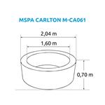 Bazén vířivý MSPA Carlton M-CA061