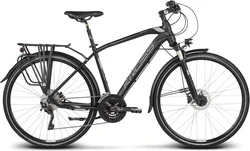 BCC 2018 KROSS 28" TRANS 11 vel.17" - black/graphite/silver matt
