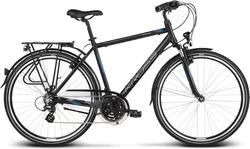 BCC 2018 KROSS 28" TRANS 2 vel.17" - black/blue/silver matt