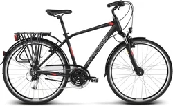 BCC 2018 KROSS 28" TRANS 5 vel.17" - black/red/silver matt