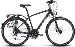 BCC 2018 KROSS 28" TRANS 7 vel.17" - black/blue/silver matt