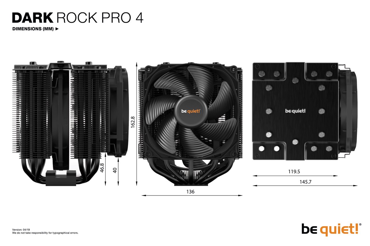 be quiet! Dark Rock Pro 4 BK022