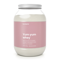 BeastPink Yum Yum Whey 1 kg - karamelová sušienka