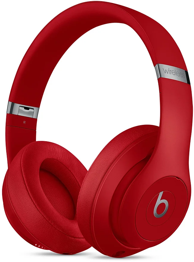 Beats Studio3 Wireless Over-Ear Headphones - Red