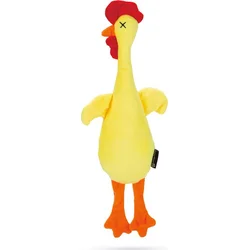 Beeztees Hračka pro psy plyšová pískací kuře 40 cm