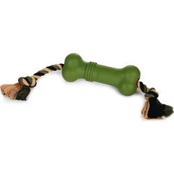 Beeztees Hračka Sumo Fit Bone zelený 20X6X6cm