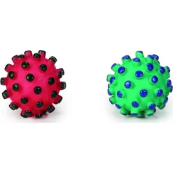 Beeztees Míček s bodlinami malý plast 6cm