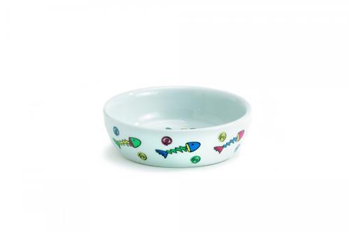 Beeztees Porcelánová miska s dekorom 13cm