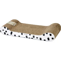 Beeztees Škrabadlo pro kočky kartonové SOFA 49x22x7,5cm