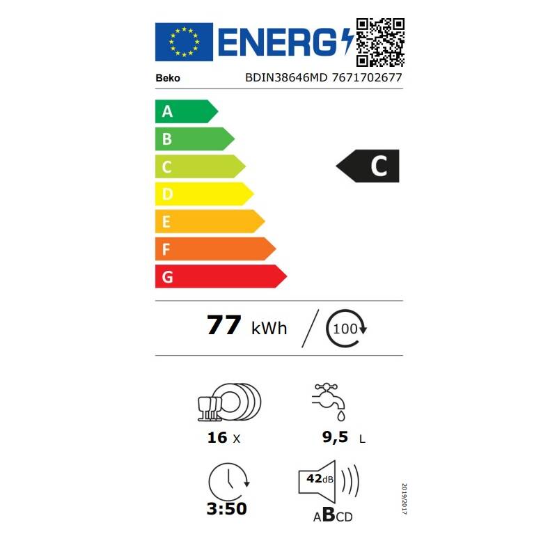Beko BDIN38646MD