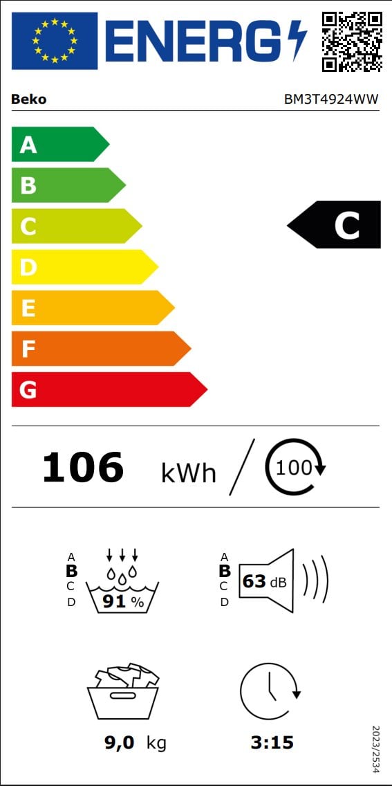Beko BM3T4924WW