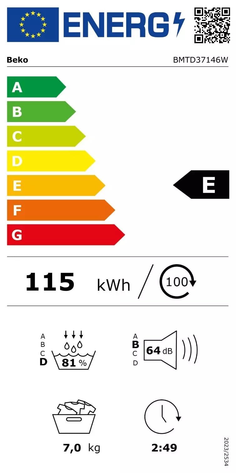 Beko BMTD37146W