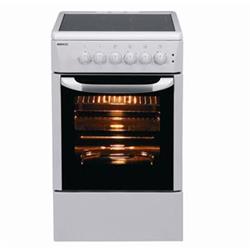 BEKO Elektrický sporák CS 58000, sklokeramika,trouba 4 funkce,gril