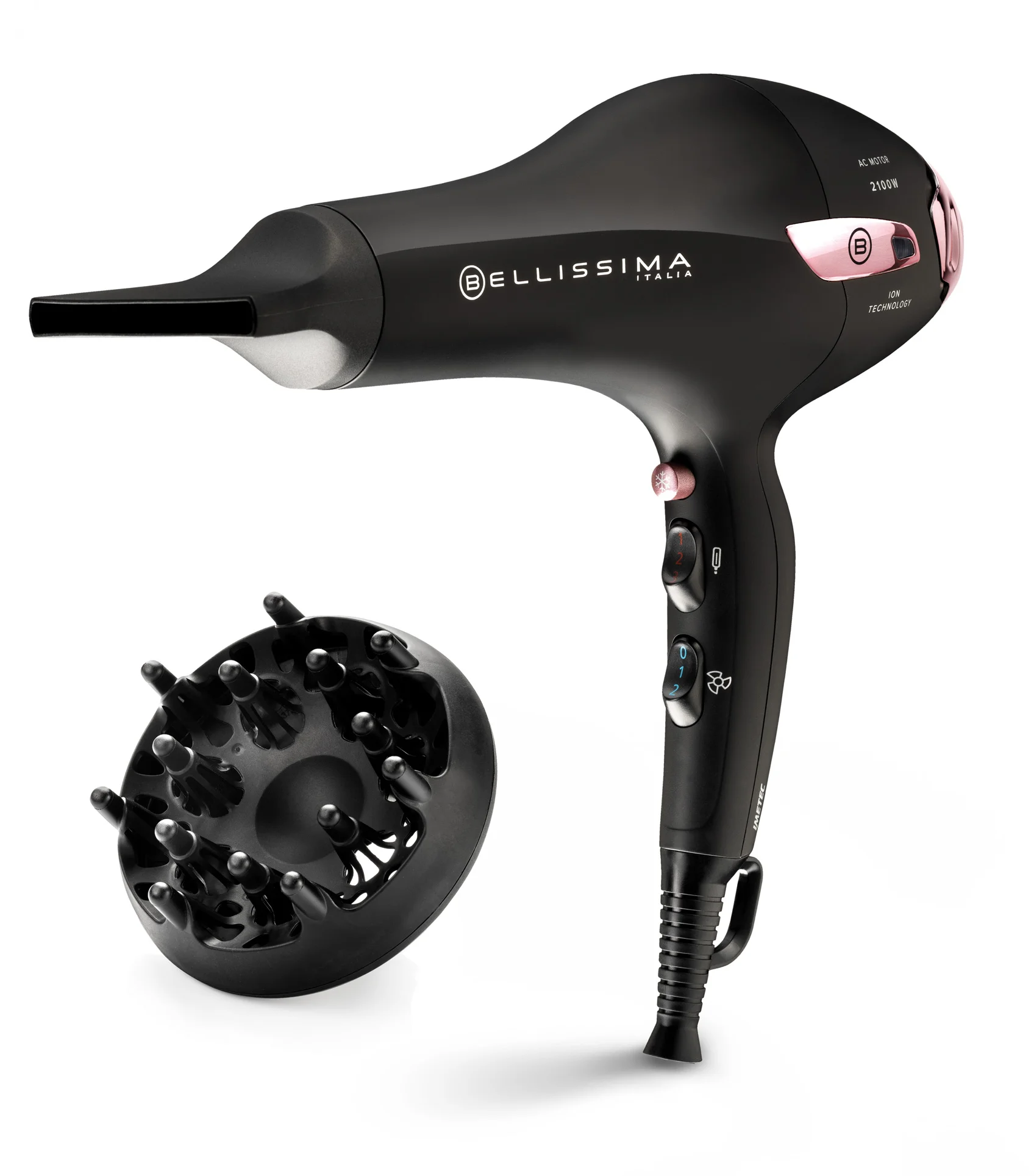 Bellissima 11858, čierna/ružová