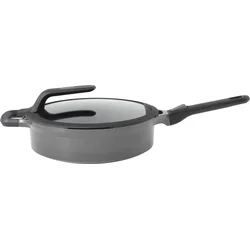 BergHOFF Panvica s pokrievkou a odnímateľnou rukoväťou GEM STAYCOOL, 28 cm