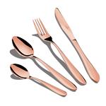 BerlingerHaus 24dílná sada příborů Rosegold Metallic Line, nerez satin