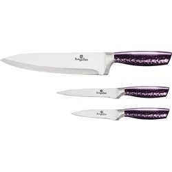 BerlingerHaus 3dílná sada nožů  Purple Eclipse Collection