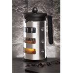 BerlingerHaus Čajová a kávová kanvica French Press Black Silver Collection, 1 l