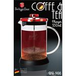 BerlingerHaus Čajová a kávová kanvica French Press Burgundy Metallic Line, 0,35 l