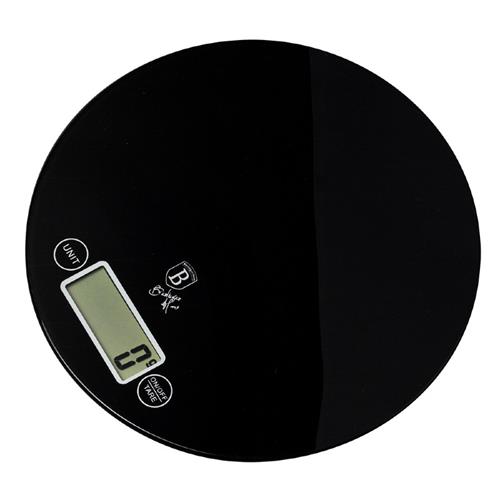 BerlingerHaus Digitálna kuchynská váha Round 5 kg Black Silver Collection