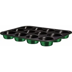 BerlingerHaus Forma na muffiny  12 ks Emerald Collection, 35 x 26,5 x 3 cm