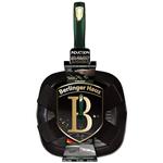 BerlingerHaus Grilovacia panvica s mramorovým povrchom a odnímateľnou rukoväťou Emerald Collection, 28 cm