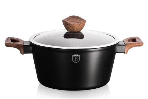 BerlingerHaus Kastról s mramorovým povrchom EBONY Line Rosewood, 20 cm