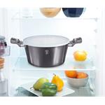 BerlingerHaus Kastról s pokrievkou s mramorovým povrchom Carbon PRO Line, 24 cm