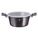 BerlingerHaus Kastról s pokrievkou s mramorovým povrchom Carbon PRO Line, 28 cm