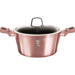 BerlingerHaus Kastról s titánovou pokrievkou I-Rose Edition, 24 cm