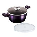 BerlingerHaus Kastról s titánovým poklopom Purple Eclipse Collection, 24 cm