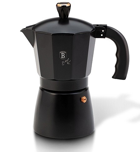 BerlingerHaus Konvice na espresso 6 šálků Black Rose Collection