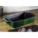 BerlingerHaus Liatinový pekáč so smaltovaným povrchom Emerald Collection, 37 x 21 cm