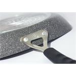 BerlingerHaus Pánev grilovací s mramorovým povrchem  Gray Stone Touch Line, 28 cm