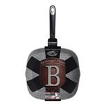 BerlingerHaus Pánev grilovací s mramorovým povrchem  Gray Stone Touch Line, 28 cm