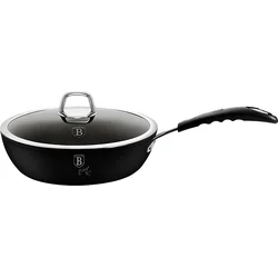 BerlingerHaus Pánev hluboká s poklicí Black Professional Line, 24 cm