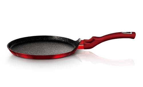 BerlingerHaus Pánev na palačinky Burgundy Metallic Line, 25 cm