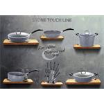 BerlingerHaus Pánev na palačinky s mramorovým povrchem  Gray Stone Touch Line, 25 cm