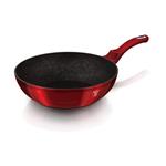 BerlingerHaus Pánev WOK Burgundy Metallic Line, 30 cm