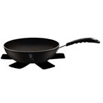 BerlingerHaus Pánev WOK s titanovým povrchem Black Professional Line, 28 cm