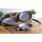 BERLINGERHAUS Panvica s mramorovým povrchom 28 cm Gray Stone Touch Line BH-1148