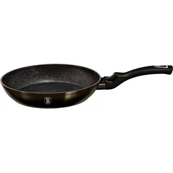 BerlingerHaus Panvica s mramorovým povrchom Shiny Black Collection, 28 cm