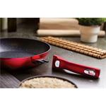 BerlingerHaus Panvica s odnímateľným vekom s rukoväťou Burgundy Metallic Line, 28 cm