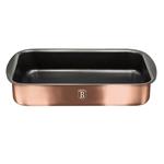 BerlingerHaus Pečicí plech hluboký  Rosegold Metallic Line, 40 x 28,5 x 7 cm