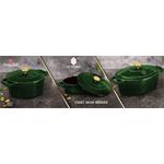 BerlingerHaus Pekáč s poklicí litinový Emerald Collection, 26 cm