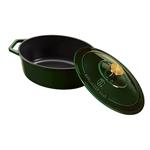BerlingerHaus Pekáč s poklicí litinový Emerald Collection, 30 x 22 cm