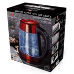 BerlingerHaus Rychlovarná konvice s nastavením teploty Burgundy Metallic Line, 1,7 l