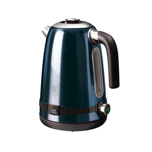 BerlingerHaus Rychlovarná konvice s regulací teploty Aquamarine Metallic Line, 1,7 l
