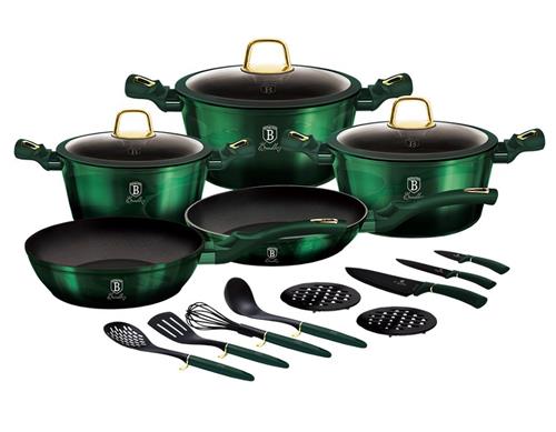 BerlingerHaus Sada 17 riadov Emerald Collection